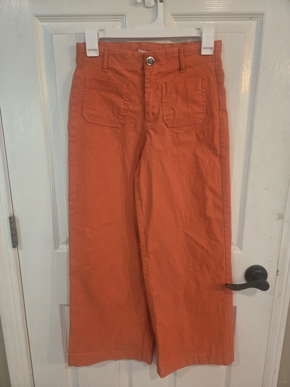 Wide-Leg Pant in Orange